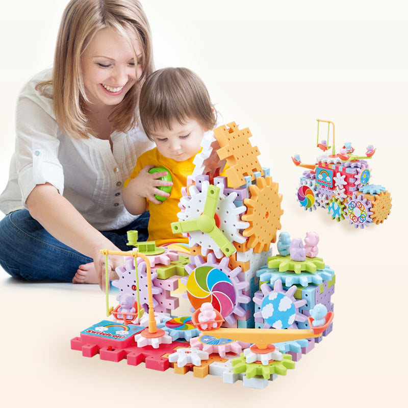 Kids Variety Electric Building Blocks Paradise