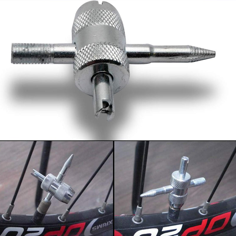 Four-In-One Hardware Tool Car Tire Valve Repair Tool(5 PCS)