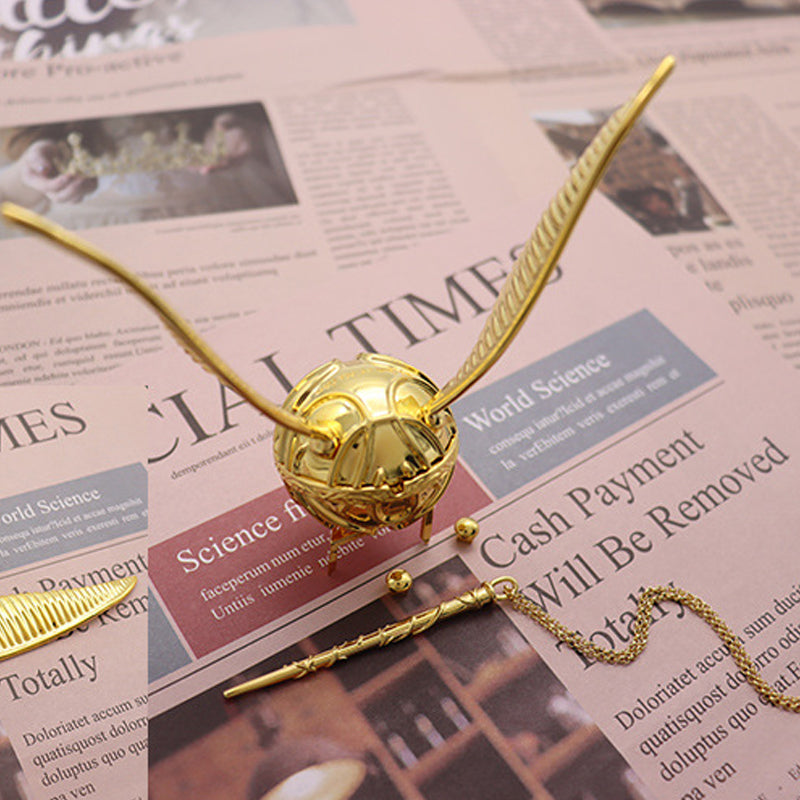 Golden Snitch Necklace