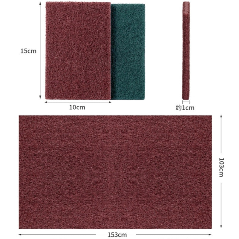 Nylon Emery Scouring Pad