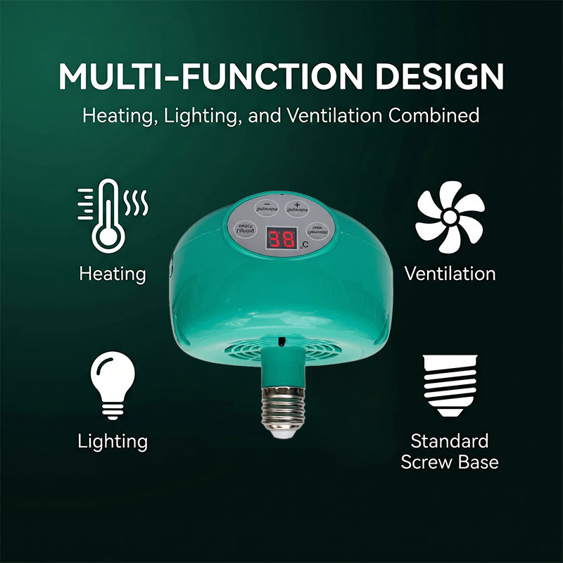 Livestock heating lamp