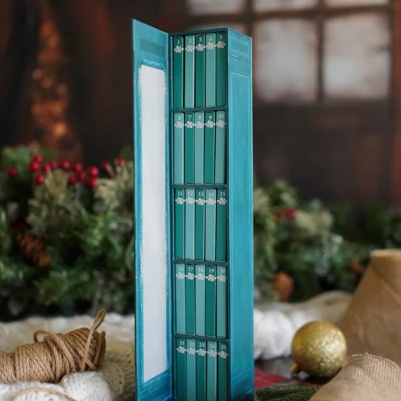 【Best Gift】Mini book ornament advent calendar