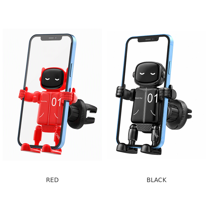 Music Robot Car Phone Mount