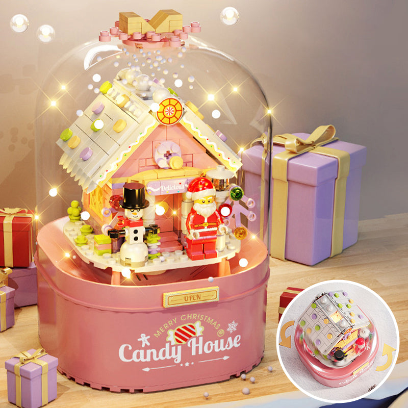 Snowy Christmas Music Box