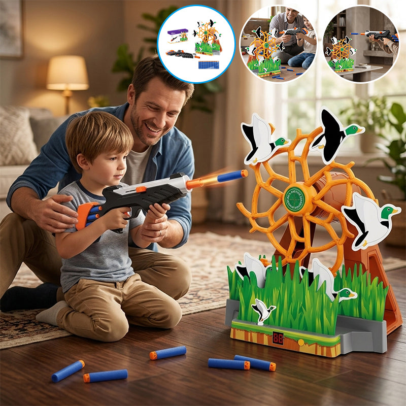 Rotating Goose Shooting Toy