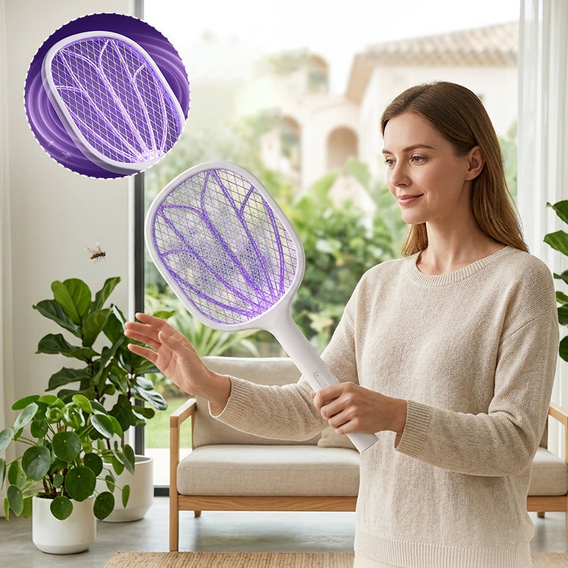 Rechargeable powerful mosquito swatter