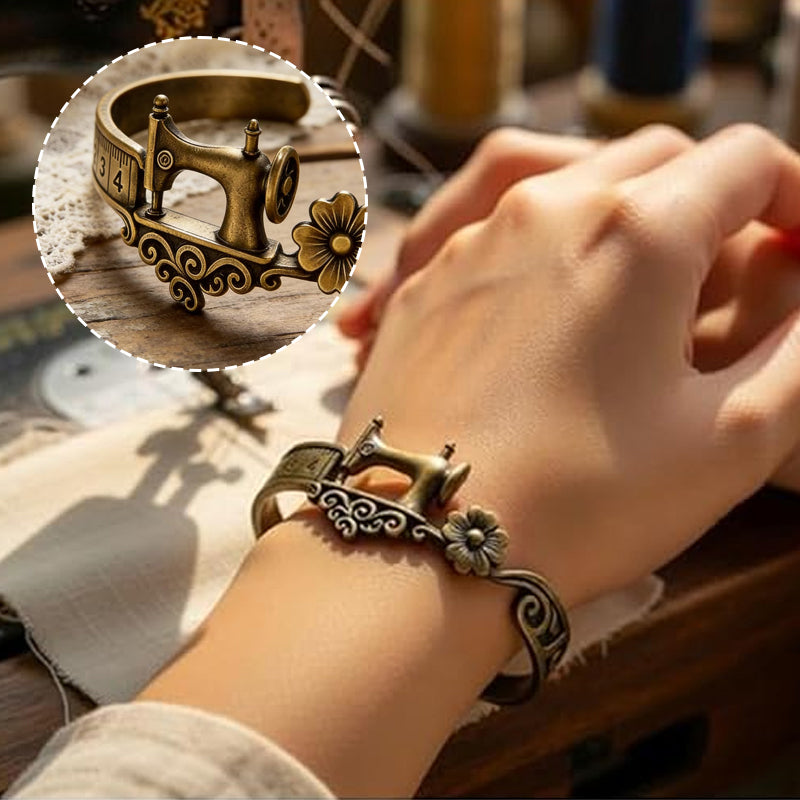 Sewing Machine Themed Bracelet