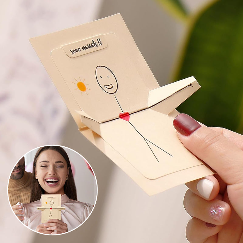 Embrace Pop-Up Greeting Card