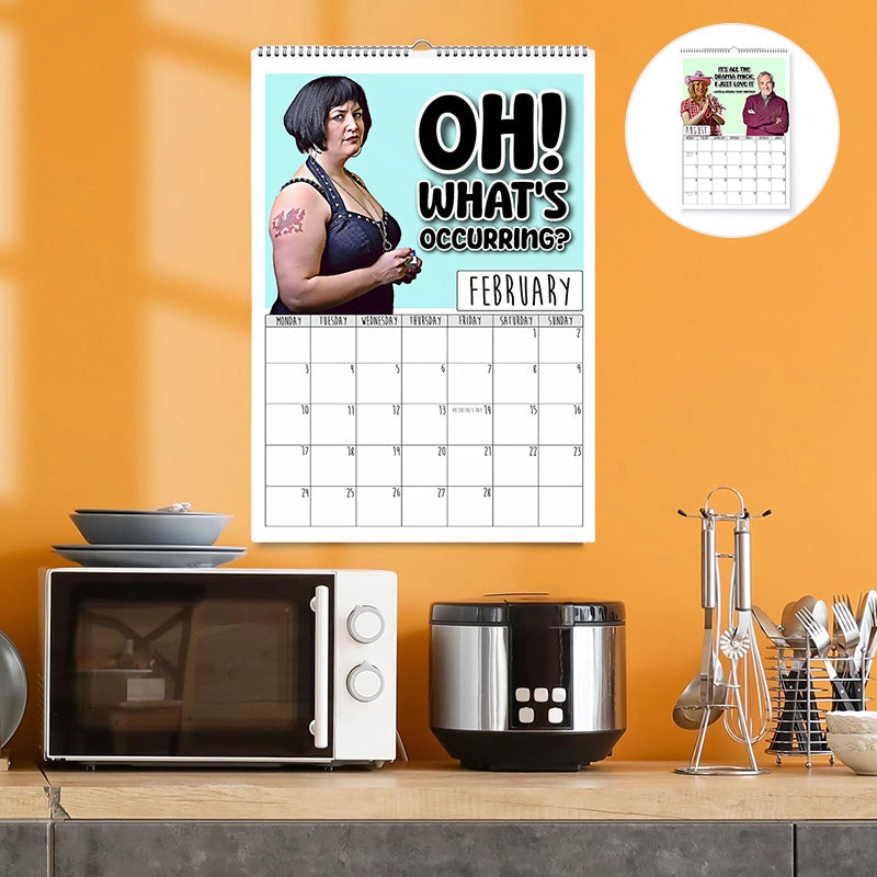 Gavin and Stacey 2025 wall calendar