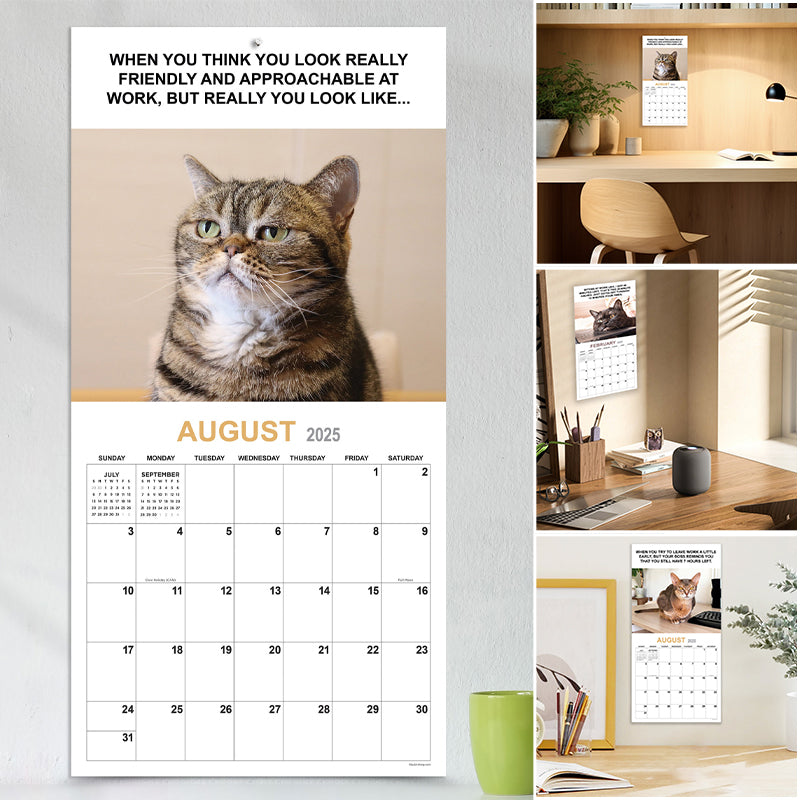 2025 Corporate Cats Wall Calendar