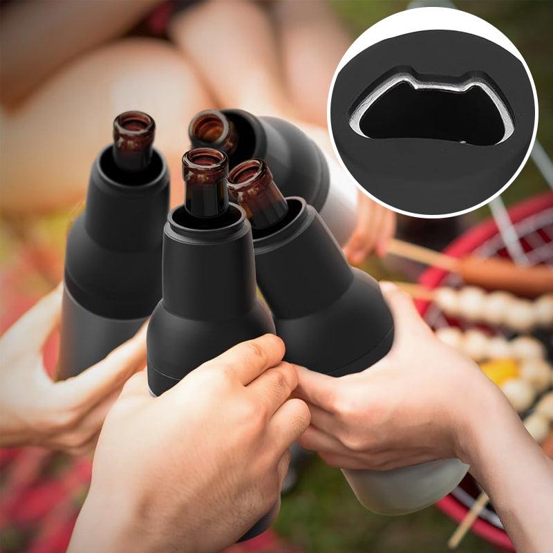 Universal 3 in 1 Can Cooler with Beer Opener