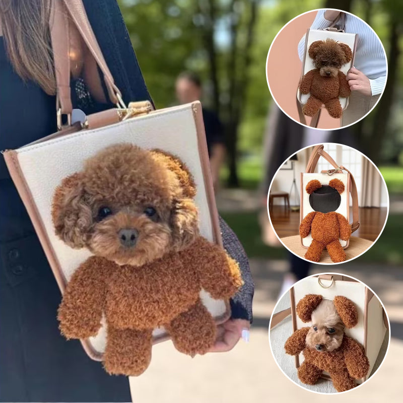 Soft Pet Travel Tote with Peek Window