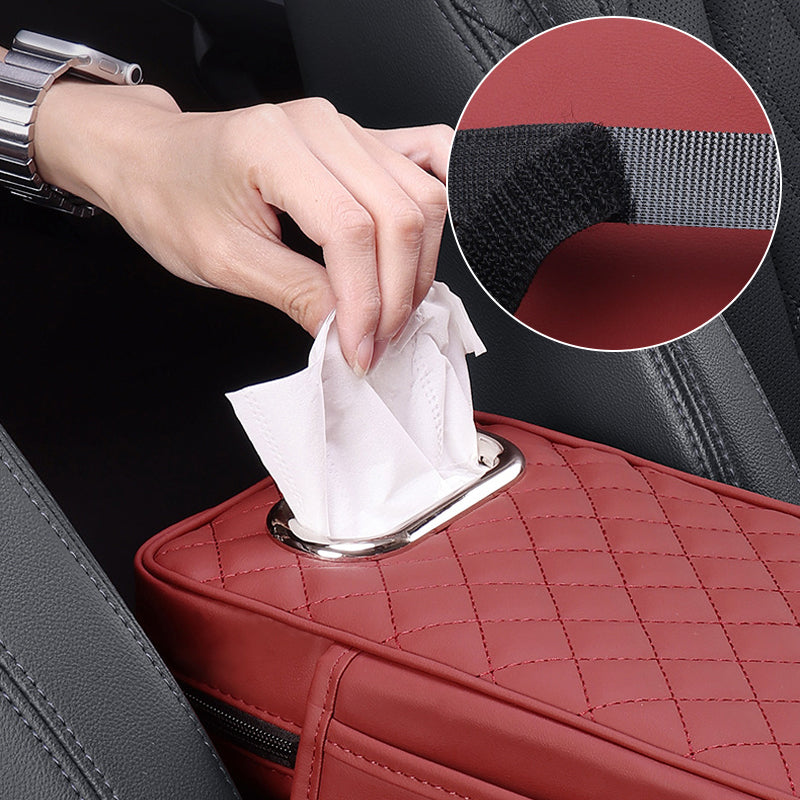 Car Armrest Tissue Box
