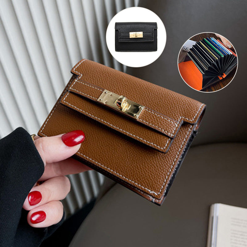 Kylie Designs Leather Small Card Case