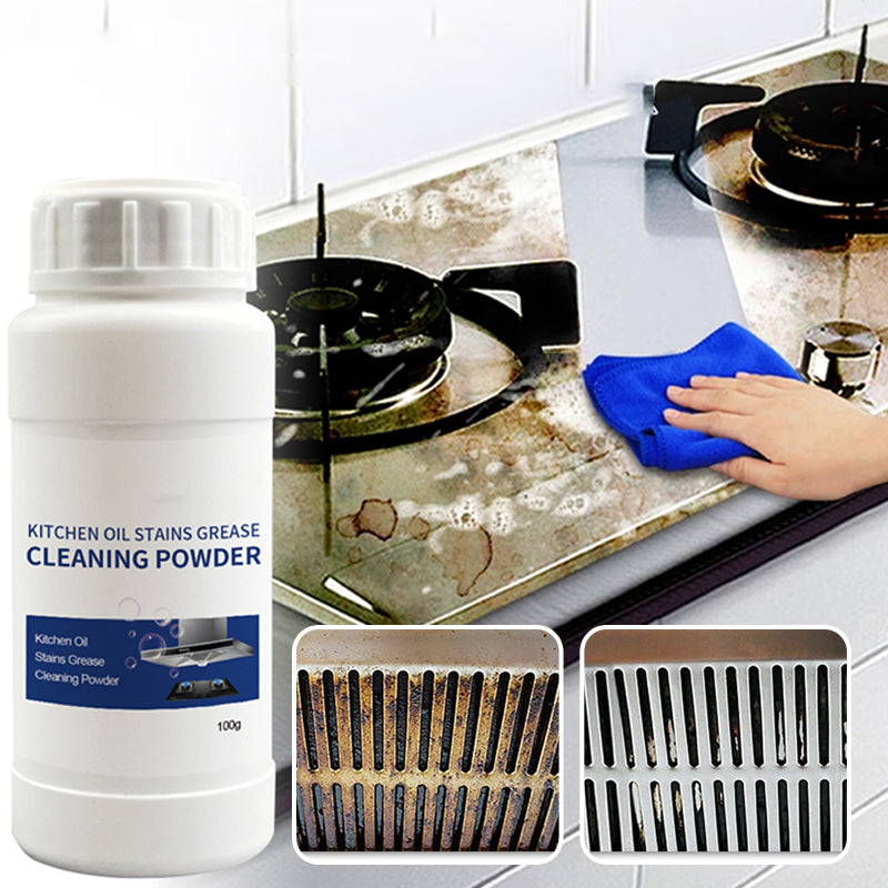 Kitchen Oil & Grease Cleaning Powder