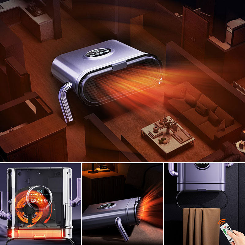 Wall-mounted Dryer and Heater All-in-One Machine