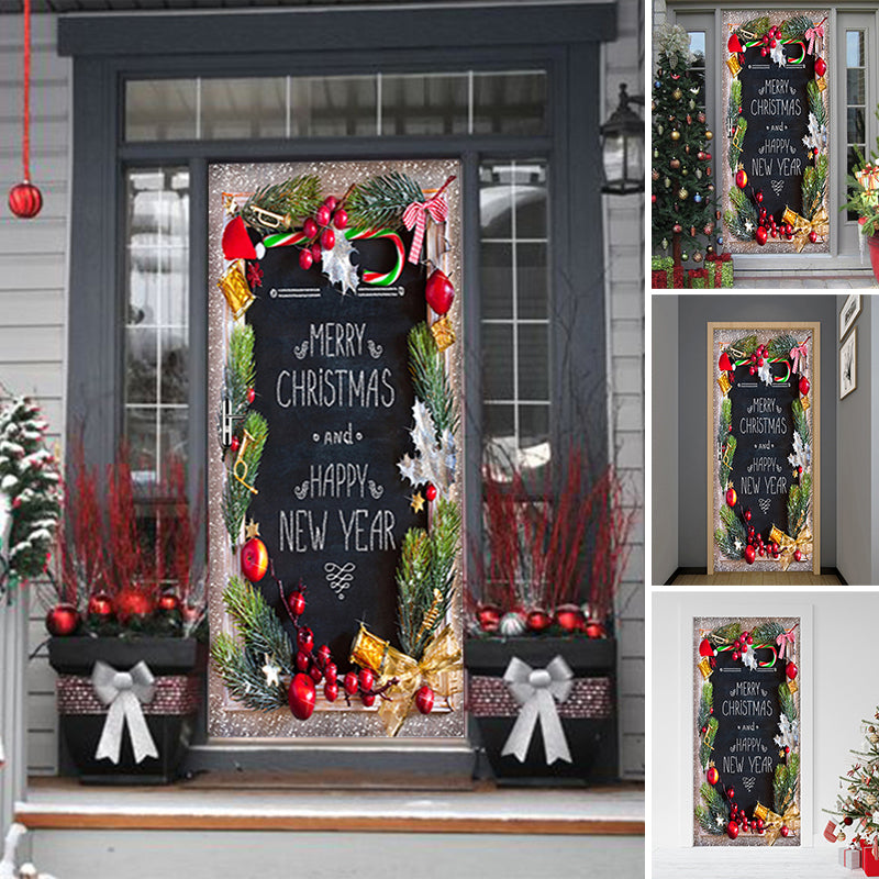 Christmas Creative 3D Door Sticker