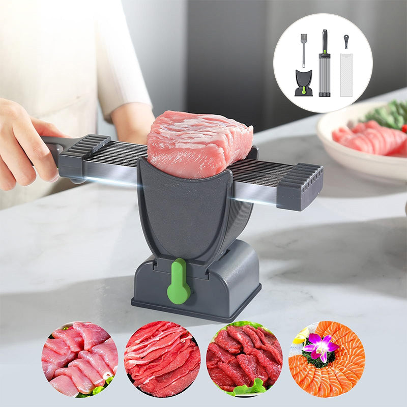 Multifunctional meat slicer