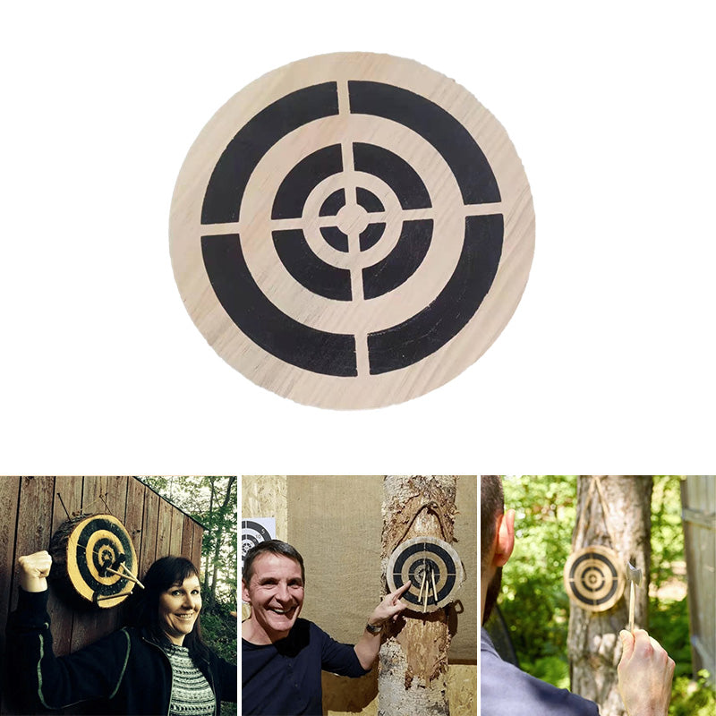 Wooden Viking Axe Throwing Game Set