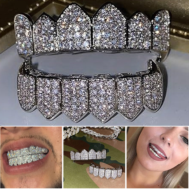 Hip Hop Zircon Braces