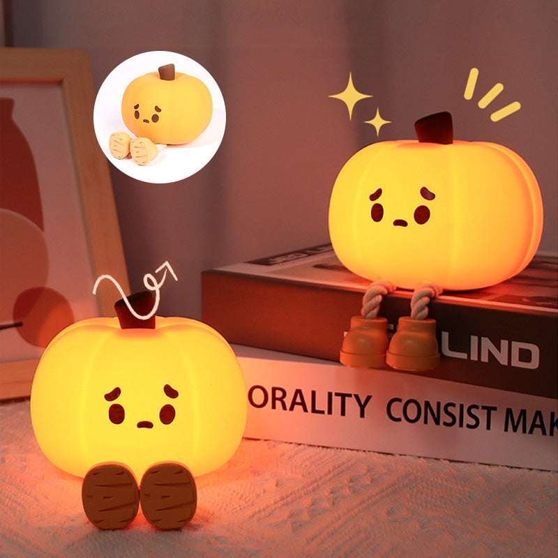Cute Pumpkin Night Light