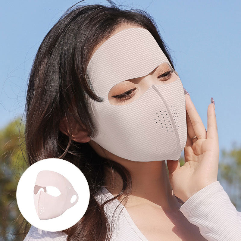 Hyaluronic Acid Ice-Cool Sun Protection Face Mask