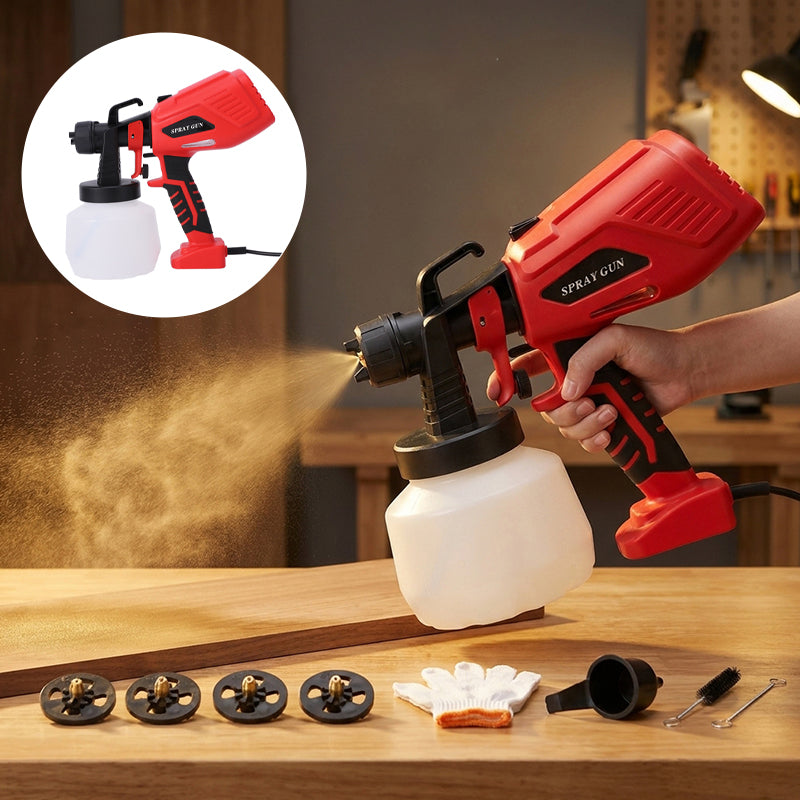 High-Power Electric Paint Sprayer Gun