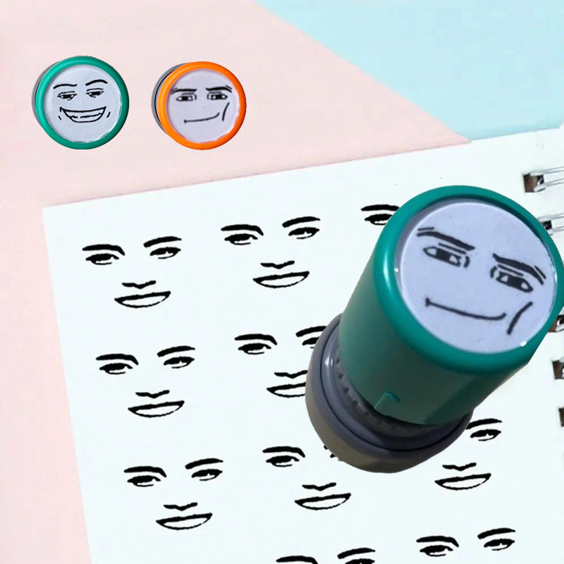 Game Characters Funny Expressions Stamp