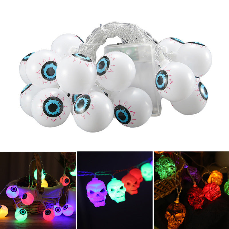 LED Halloween Eyeball String Lights