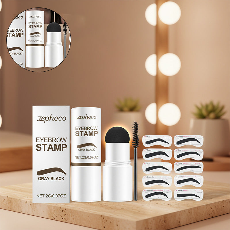 Eyebrow Stamp Stencil Kit