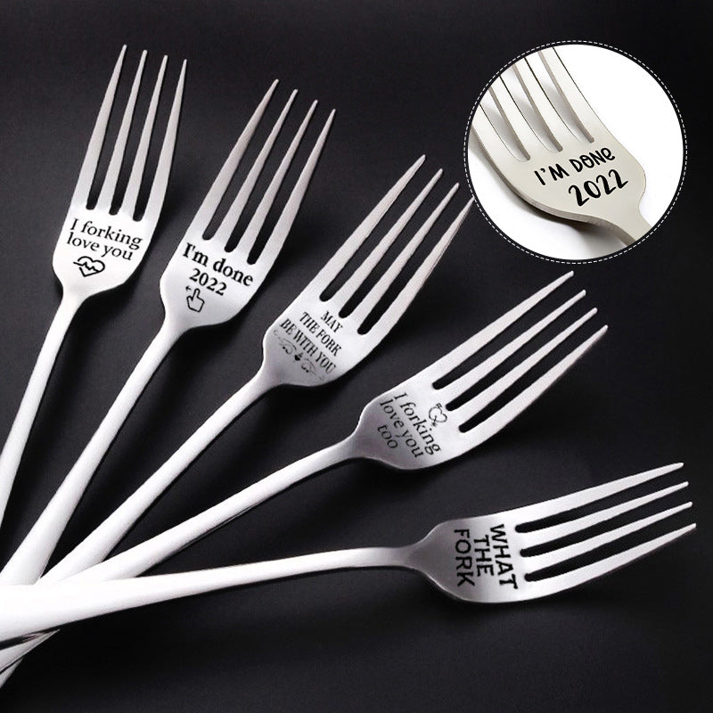 Engraved Fork Gift