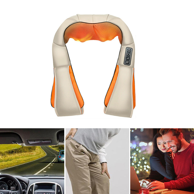 Red Light Heating Kneading Shoulder Massager