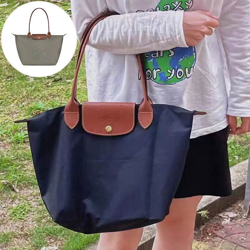 Nylon Dumpling Tote Bag