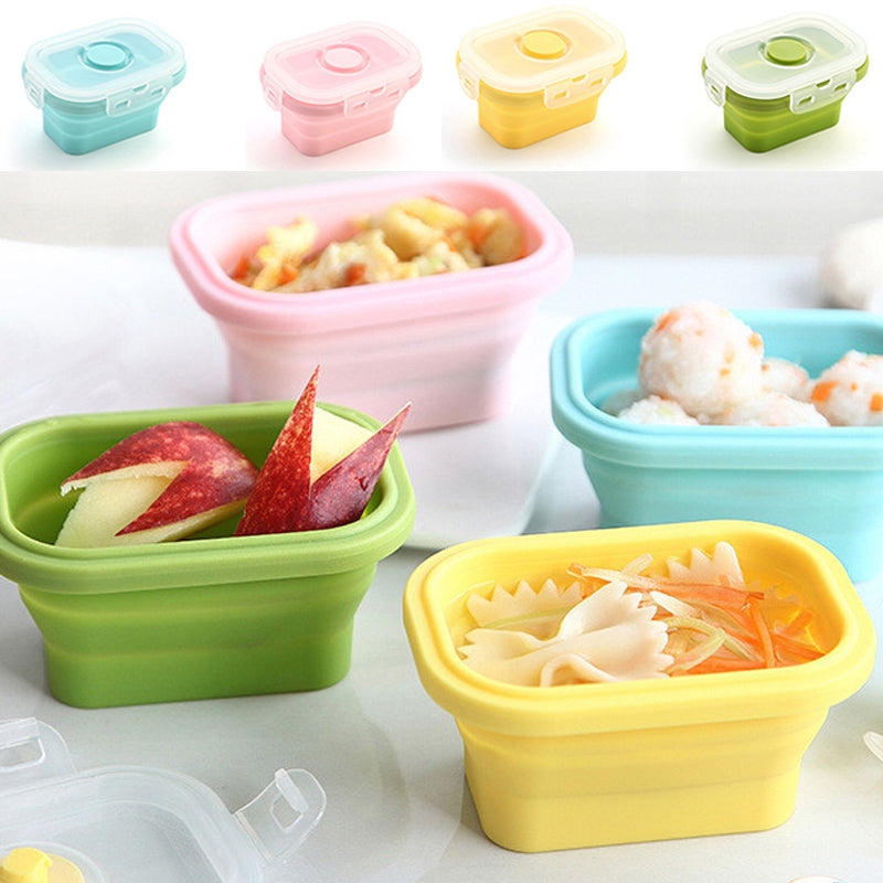 Collapsible Silicone Food Storage Container