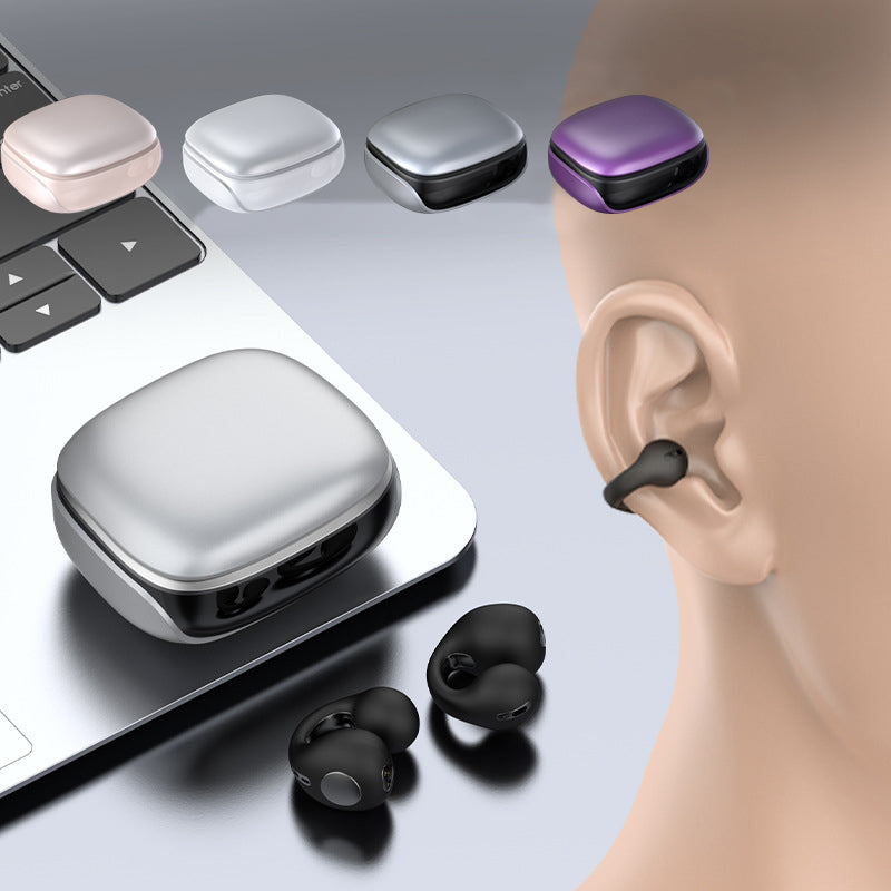 Bone Conduction Clip-Ear Bluetooth Headphones