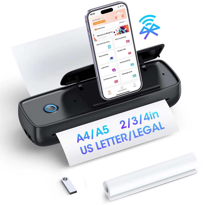 Wireless Tattoo Template Printing Machine