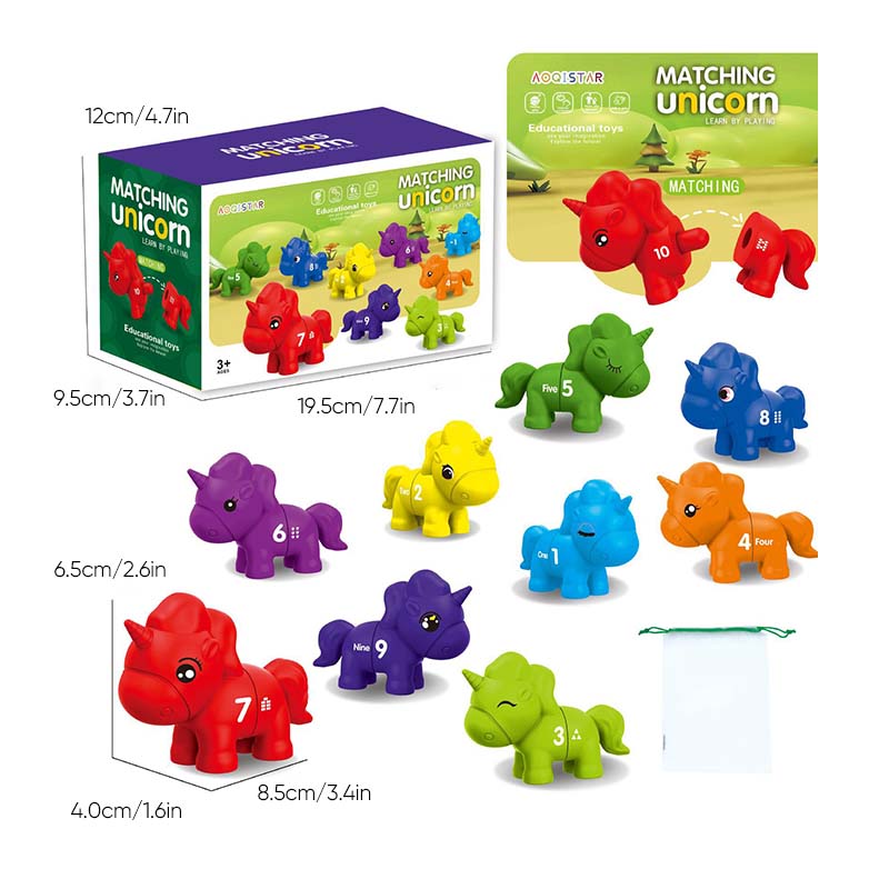 Dinosaur Number Matching Toy