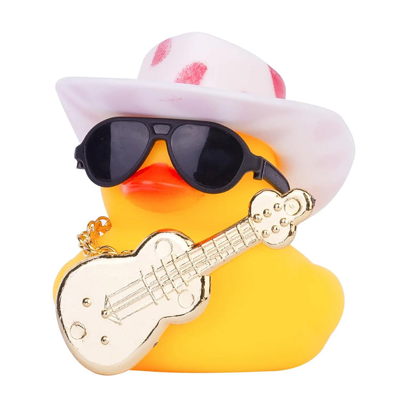 FUN RUBBER DUCK DASHBOARD DECORATION, 15 pcs