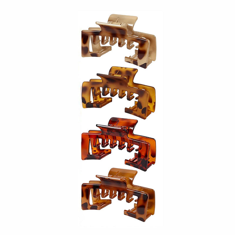 Maillard-Style Frosted Hair Clips