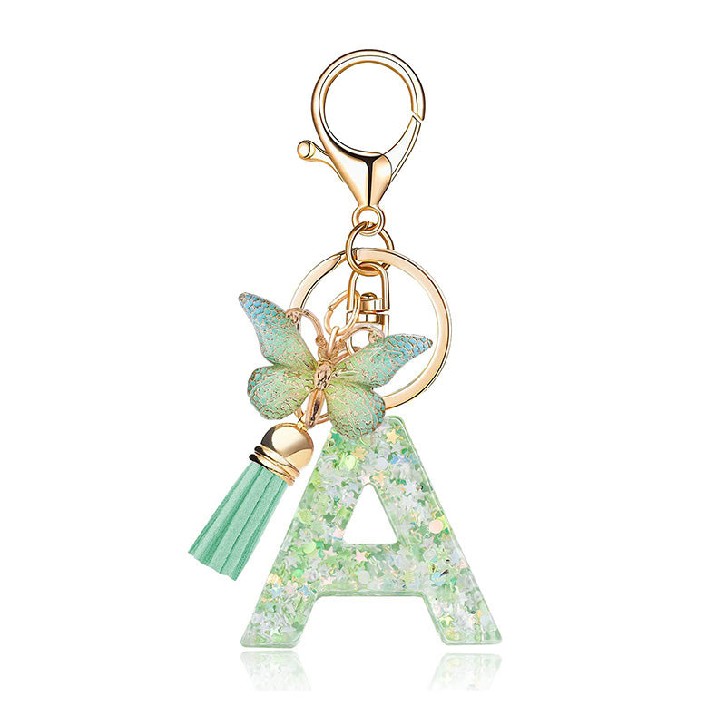 🌼Initial Letter Keychains