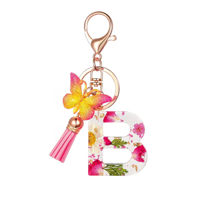 🌼Initial Letter Keychains