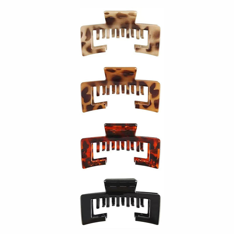 Maillard-Style Frosted Hair Clips