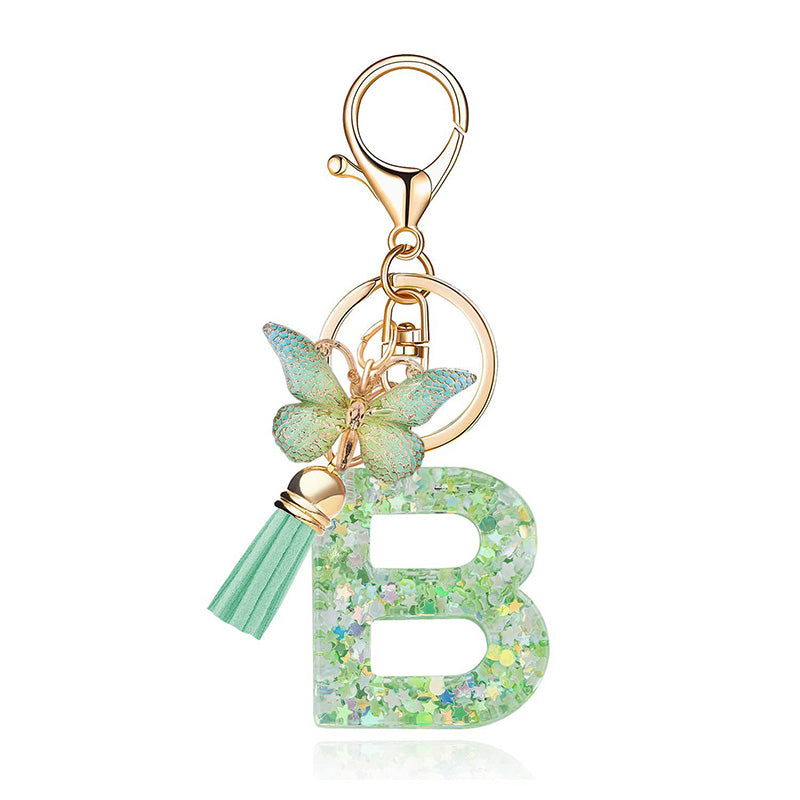 🌼Initial Letter Keychains