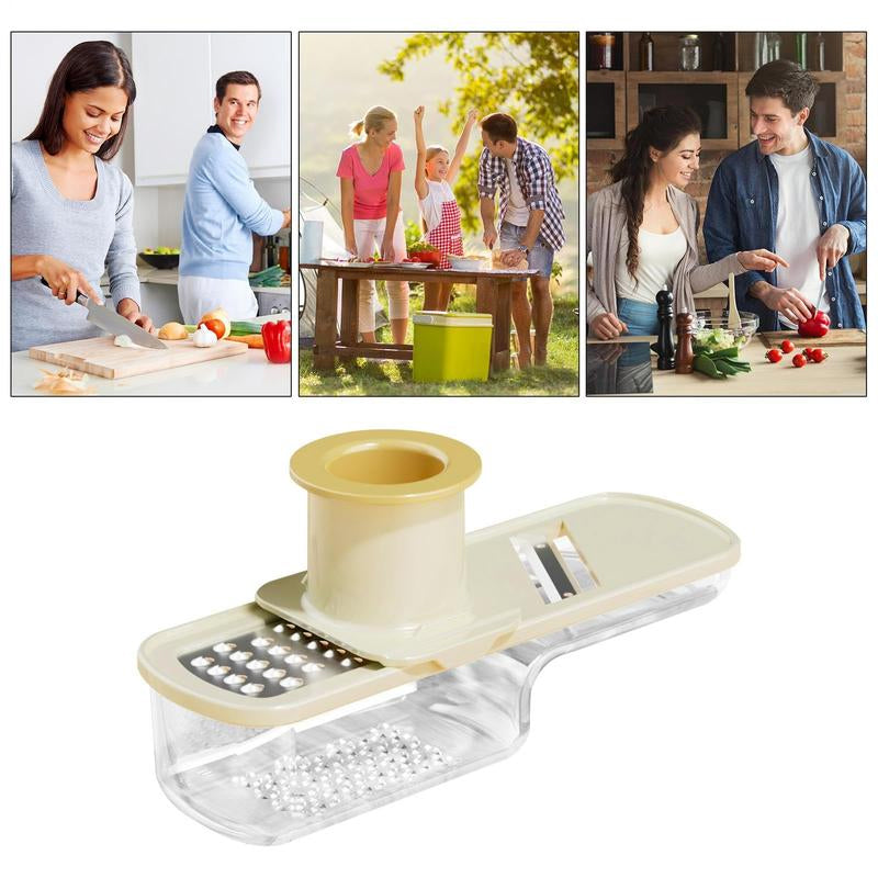Multifunctional Garlic Grinder & Mandoline Slicer