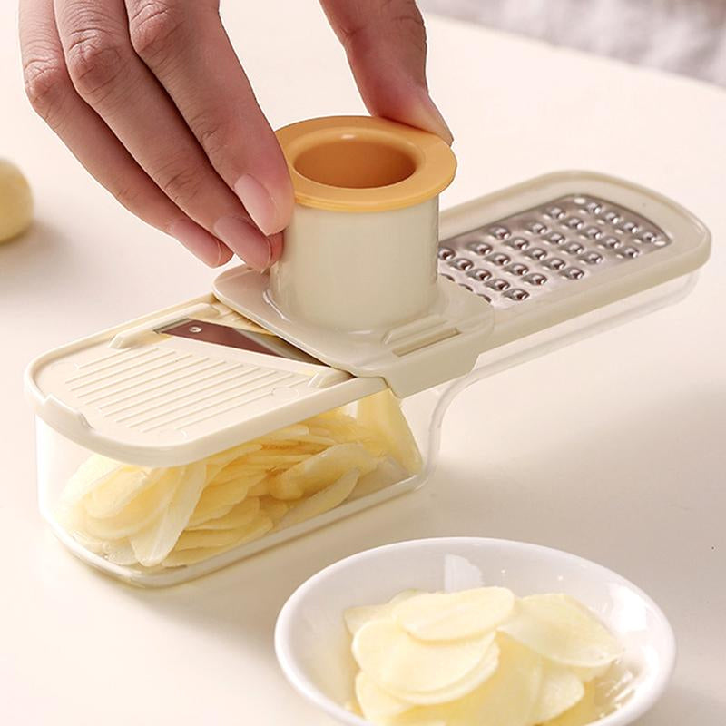 Multifunctional Garlic Grinder & Mandoline Slicer