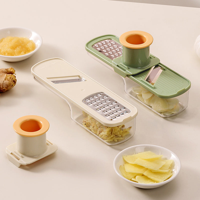 Multifunctional Garlic Grinder & Mandoline Slicer