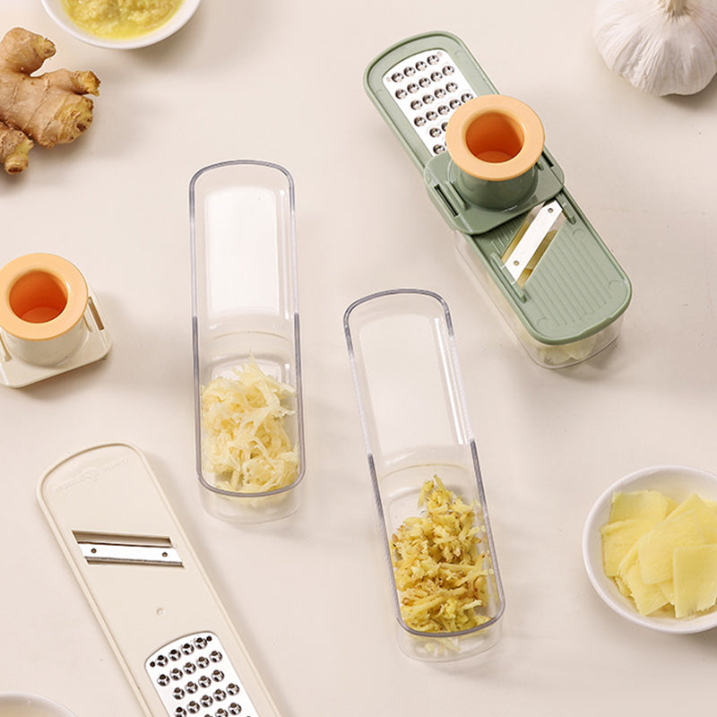 Multifunctional Garlic Grinder & Mandoline Slicer