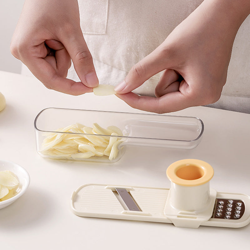 Multifunctional Garlic Grinder & Mandoline Slicer