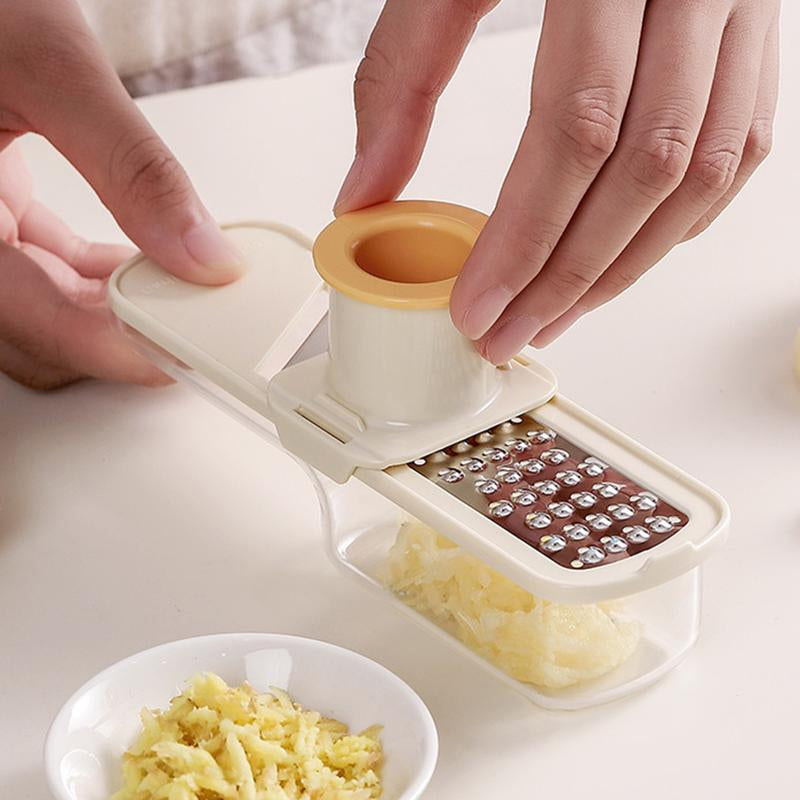 Multifunctional Garlic Grinder & Mandoline Slicer