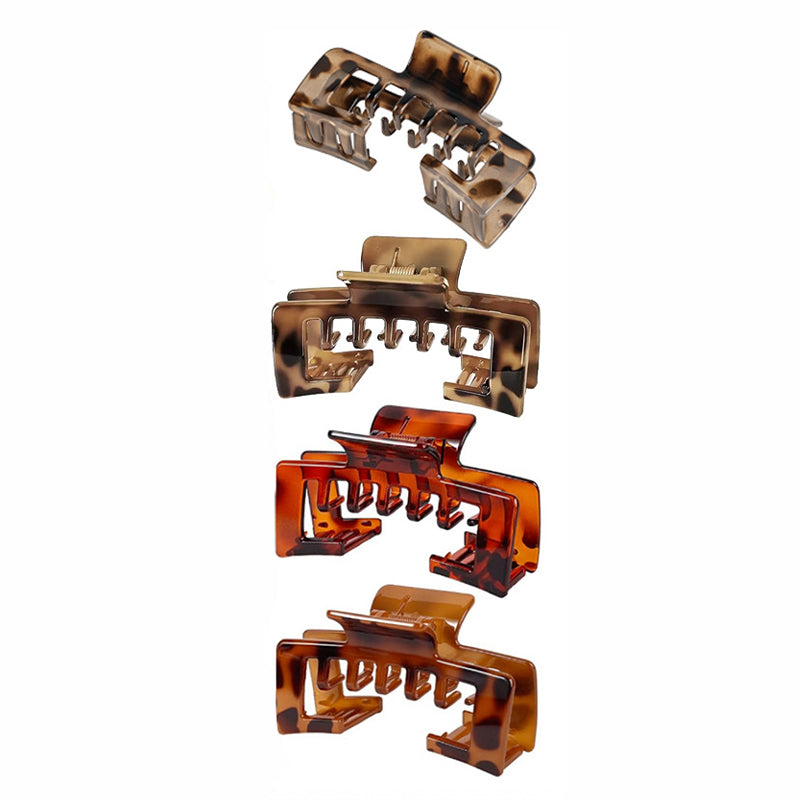 Maillard-Style Frosted Hair Clips